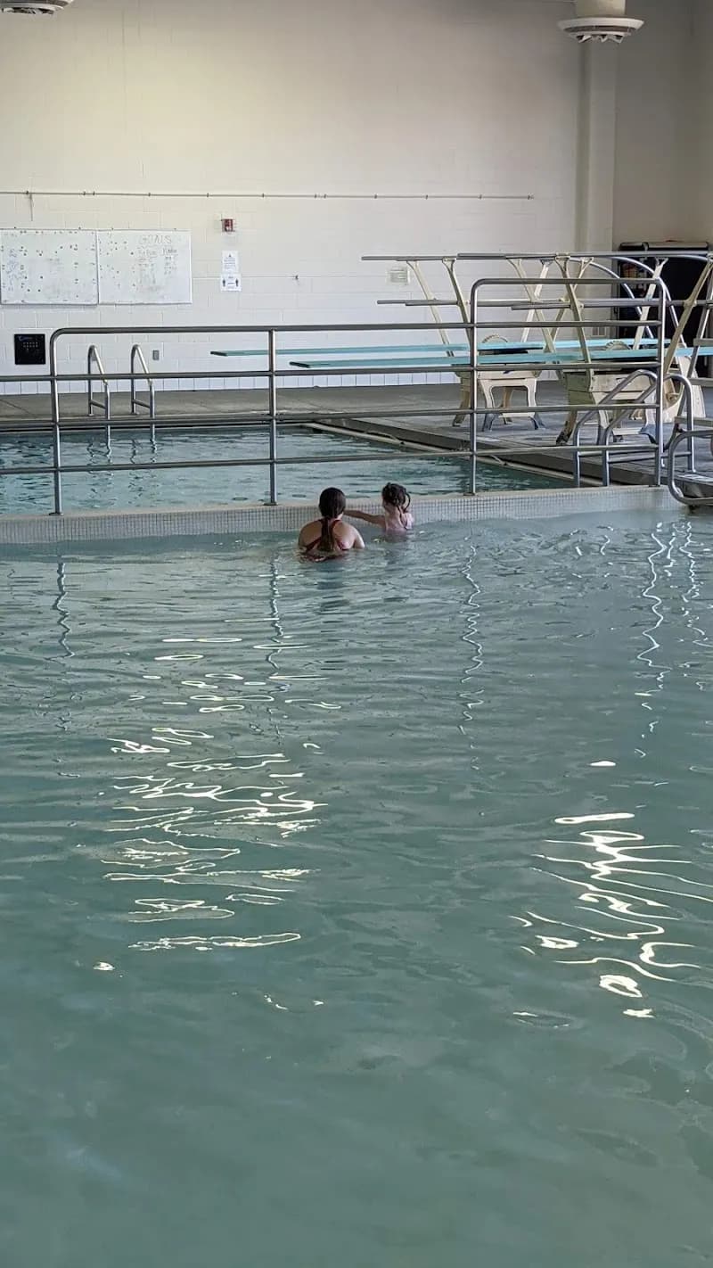 View of Mountain View Aquatic center in Fort Collins, CO