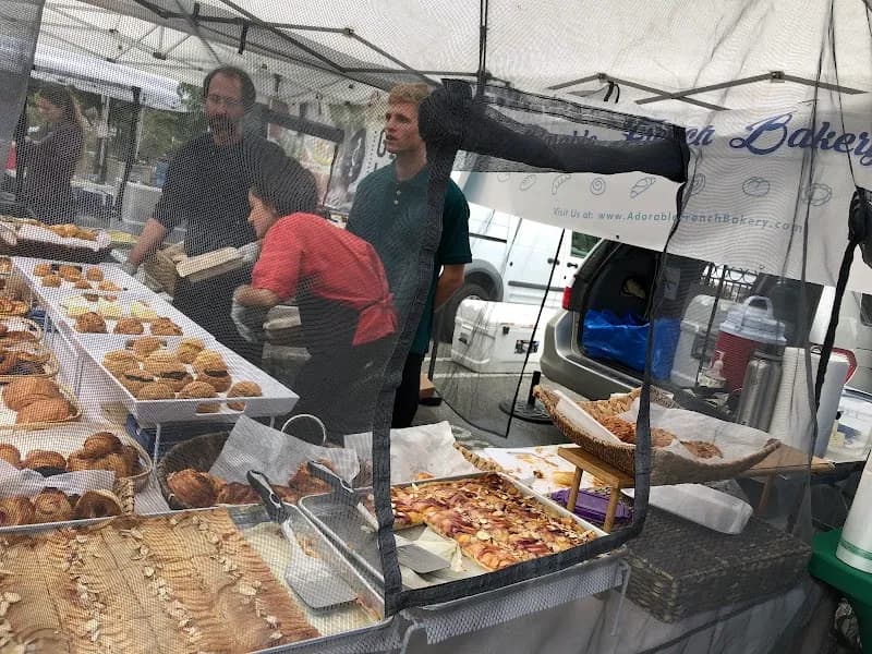 View of Mountain View Farmers' Market in Mountain View, CA