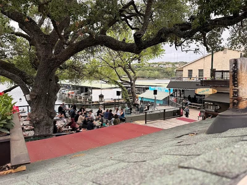 View of Mozart's Coffee Roasters in Tarrytown, TX