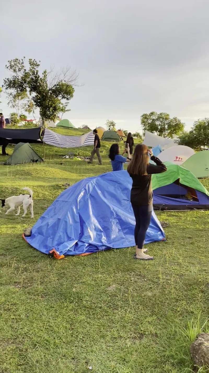 View of Mt. Kang-Irag Campsite, Sirao in Cordova, CV
