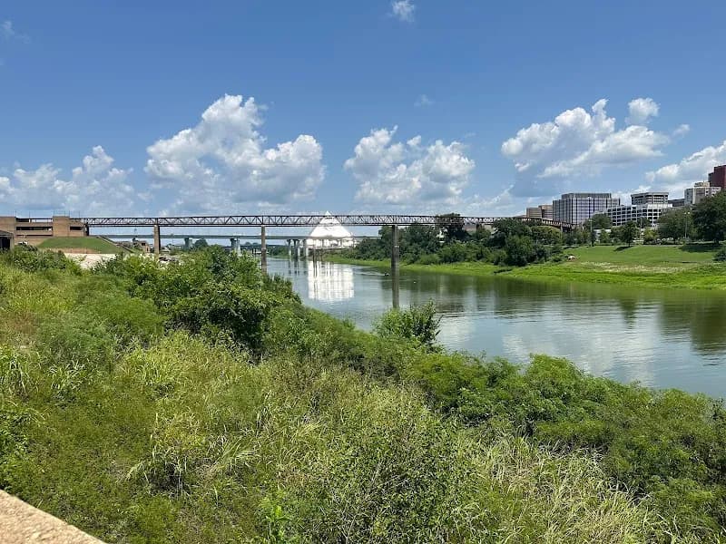 View of Mud Island in Memphis, TN