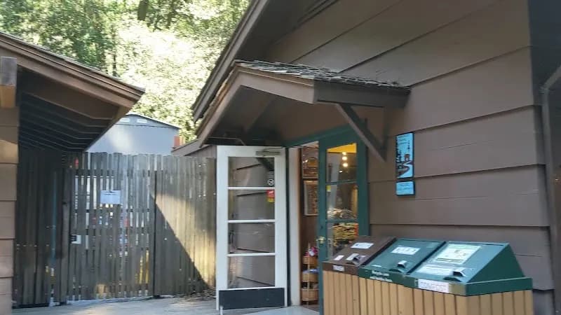 View of Muir Woods Trading Company in Mill Valley, CA