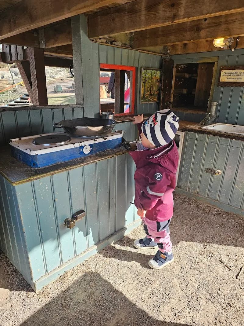 View of Mulle Mecks lekpark in Solna, Stockholm