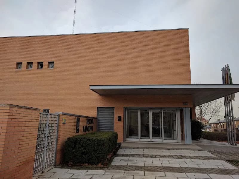 View of Municipal Indoor Pool in Boadilla del Monte, Madrid