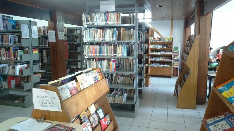 View of Municipal Library Itapecerica da Serra in Itapecerica da Serra, SP