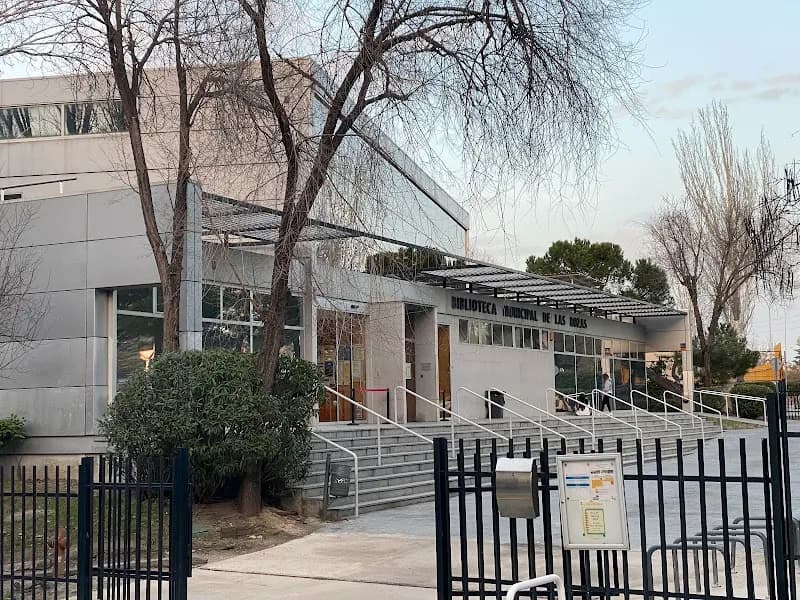 View of Municipal Library of Las Rozas in Las Rozas de Madrid, Madrid