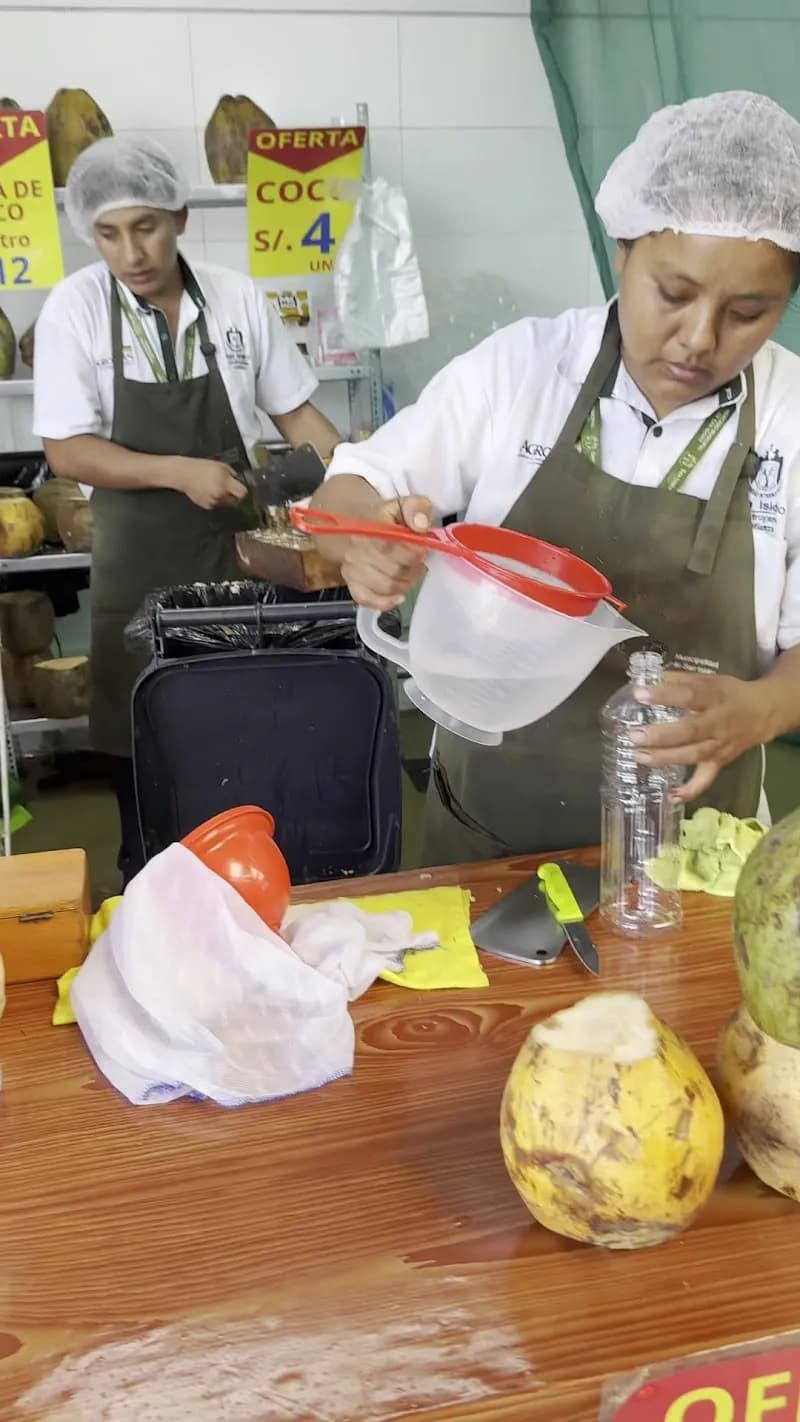 View of Municipal Market of San Isidro in San Isidro, Lima