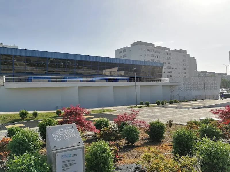 View of Municipal Pool Vila D'Este in Vila Nova de Gaia, Porto