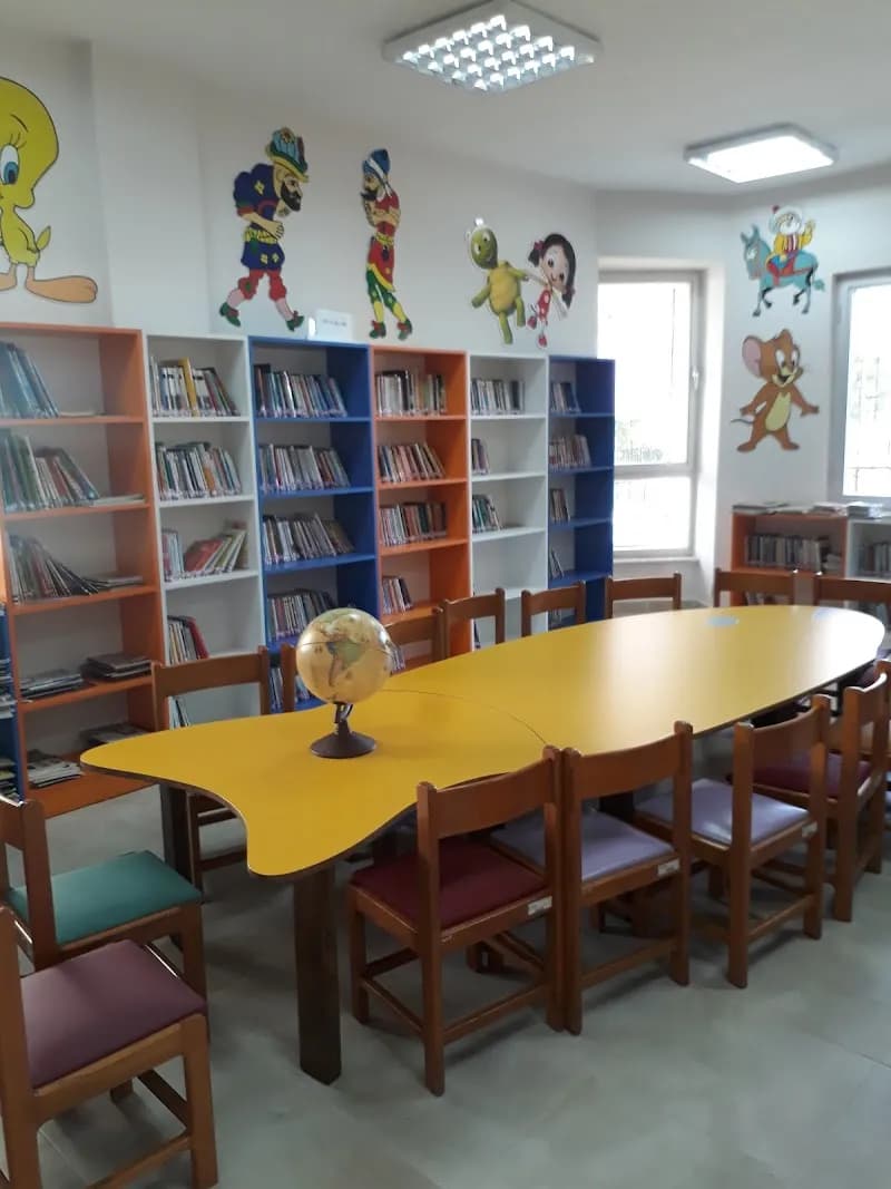 View of Muratpaşa Kütüphanesi (Library) in Muratpaşa, Antalya