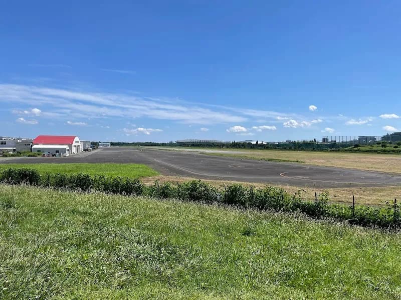 View of Musashino-no-mori Park in Musashino, Tokyo