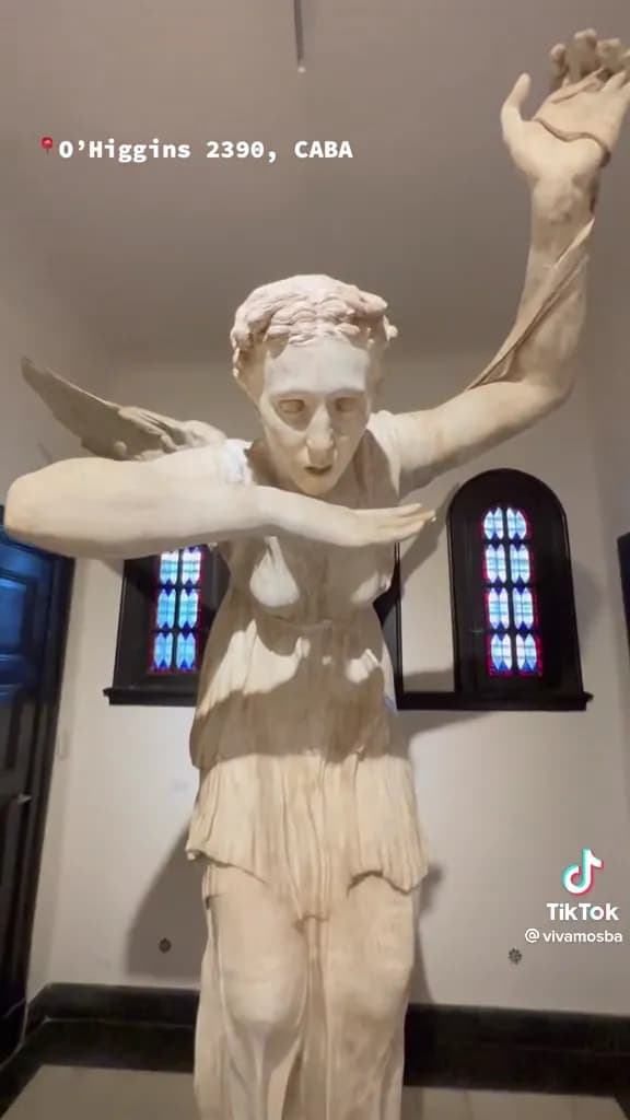 View of Museo Casa Yrurtia in Palermo, BA