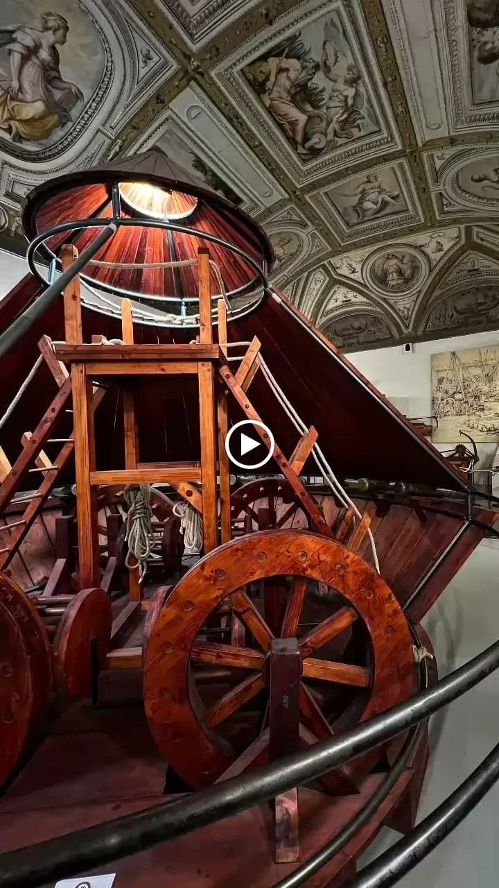 View of Museo Leonardo Da Vinci in Florence, TC