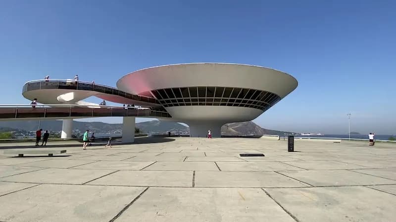 View of Museu de Arte Contemporânea de Niterói in Niterói, RJ