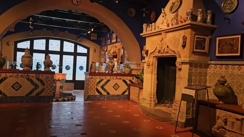 View of Museu del Cau Ferrat in Sitges, CT