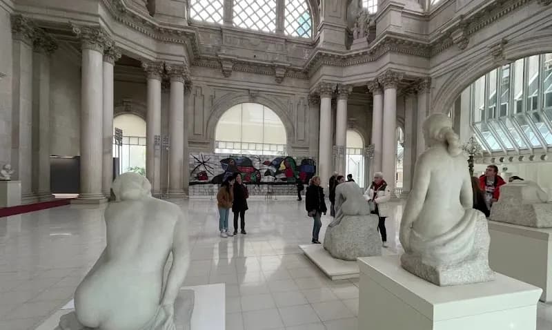 View of Museu Nacional d'Art de Catalunya in Barcelona, CT