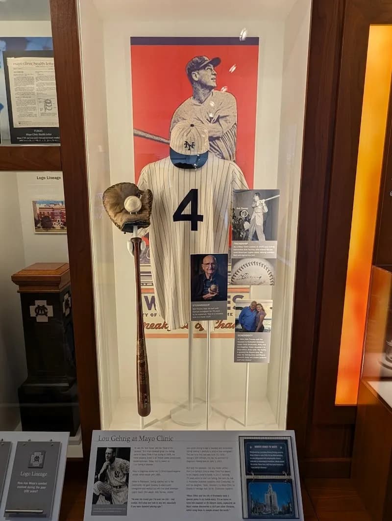 View of Museum Mayo Clinic Heritage Hall in Rochester, MN