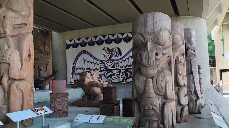 View of Museum of Anthropology at UBC in Vancouver, BC