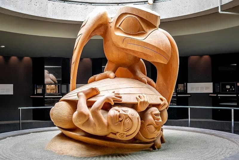 View of Museum of Anthropology at UBC in Vancouver, BC