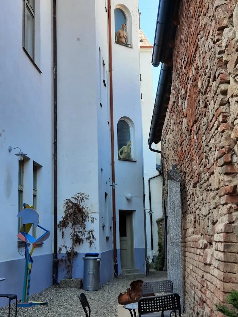 View of Museum of Arts and Design in Benešov, CZ