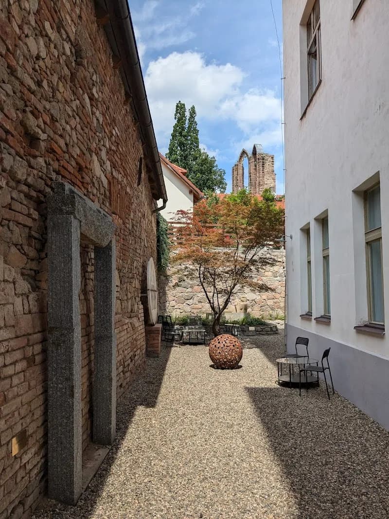 View of Museum of Arts and Design in Benešov, CZ
