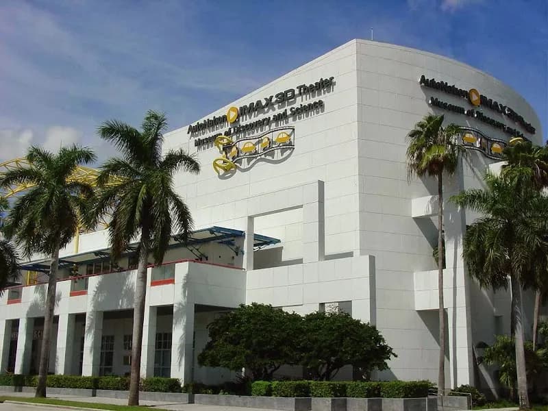 View of Museum of Discovery and Science in Fort Lauderdale, FL