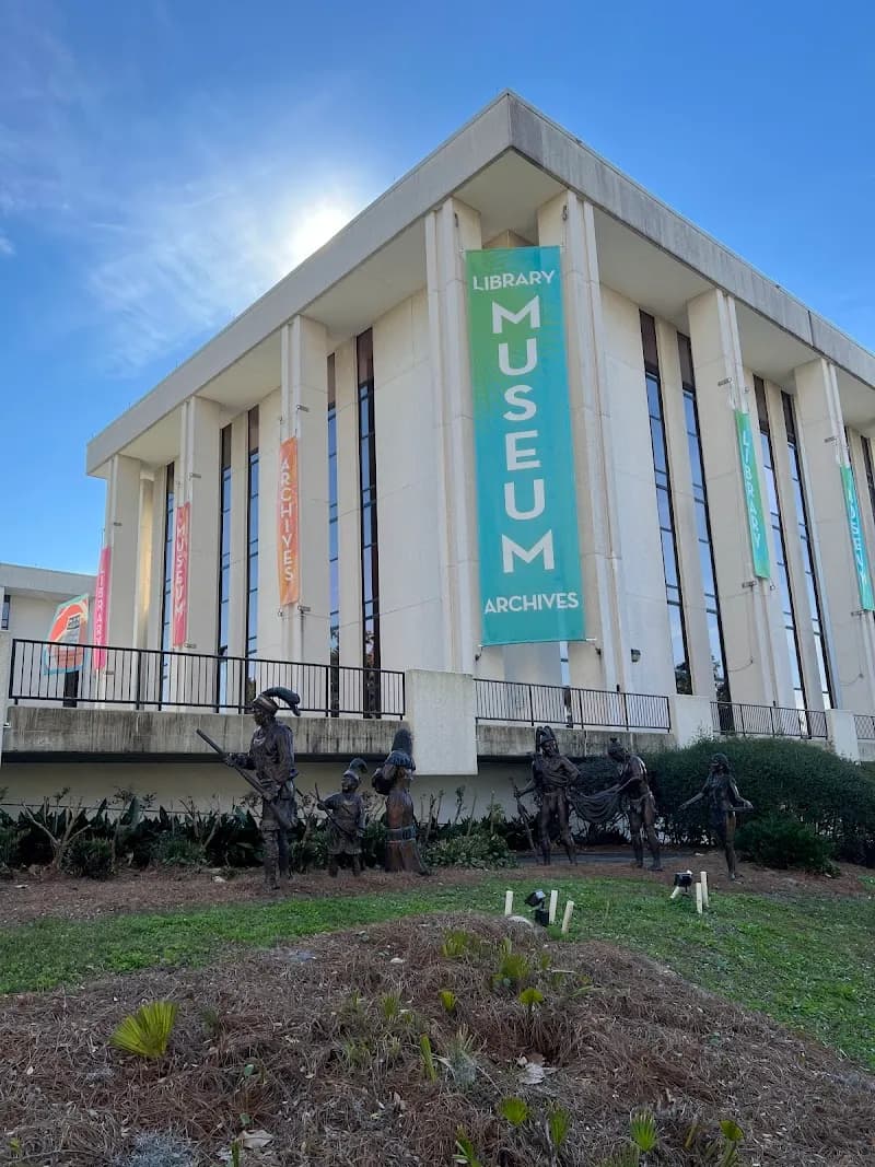 View of Museum of Florida History in Tallahassee, FL