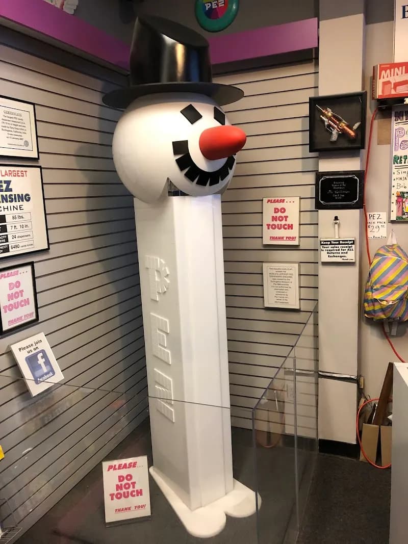 View of Museum of Pez Memorabilia in Burlingame, CA
