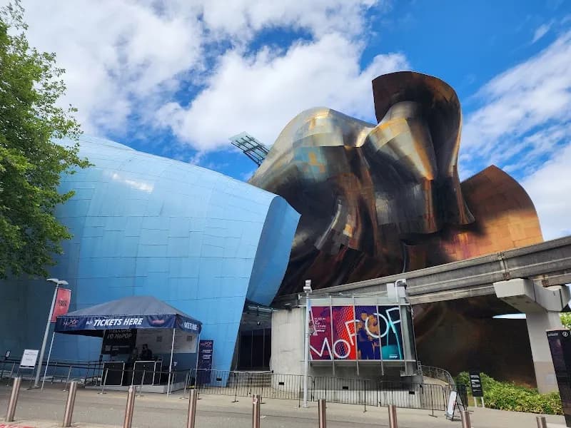 View of Museum of Pop Culture in Seattle, WA