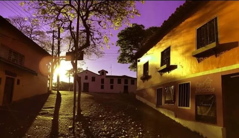 View of Museum of Sacred Art of the Jesuits in Embu das Artes, SP