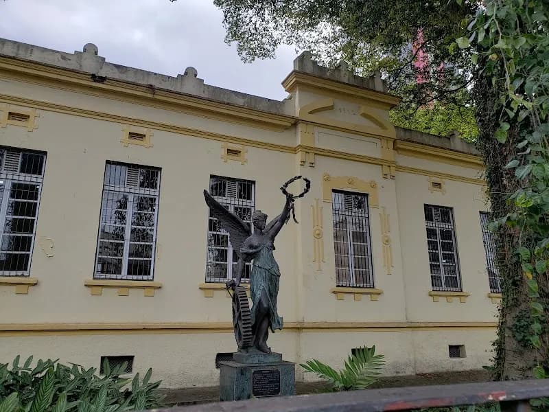 View of Museum of Santo André Dr. Octaviano Armando Gaiarsa in Santo André, SP