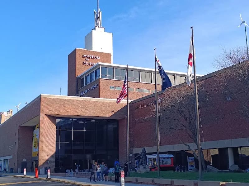 View of Museum of Science in Boston, MA