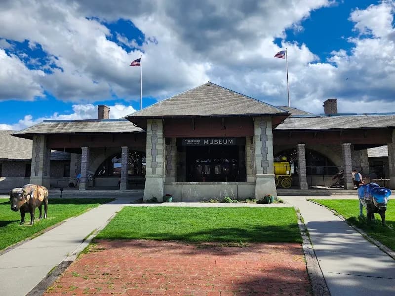 View of Museum of the Yellowstone in West Yellowstone, MT