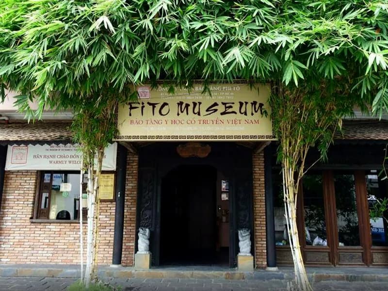 View of Museum of Traditional Vietnamese Medicine in Ho Chi Minh City, HCM