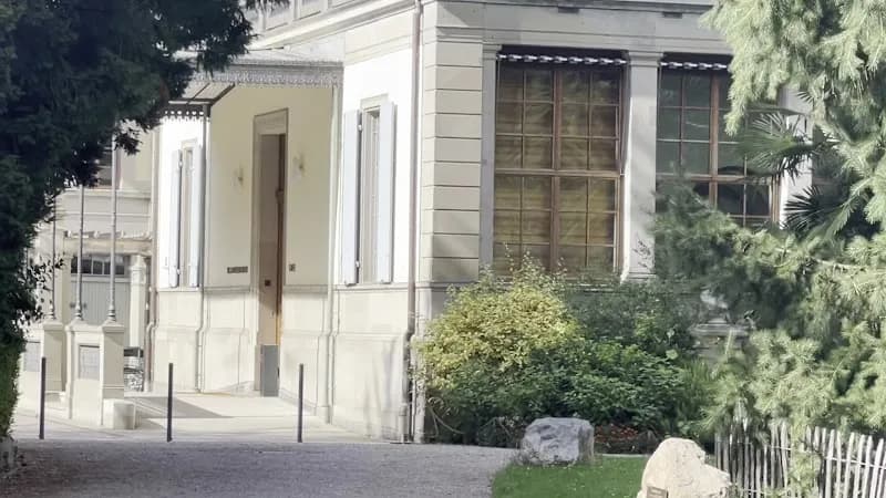 View of Museum Rietberg in Ruschlikon, ZH