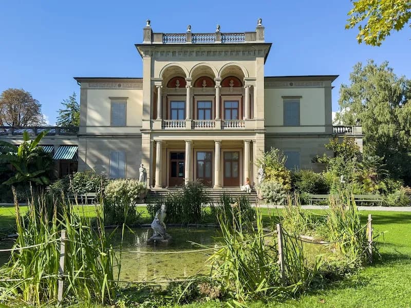 View of Museum Rietberg in Ruschlikon, ZH
