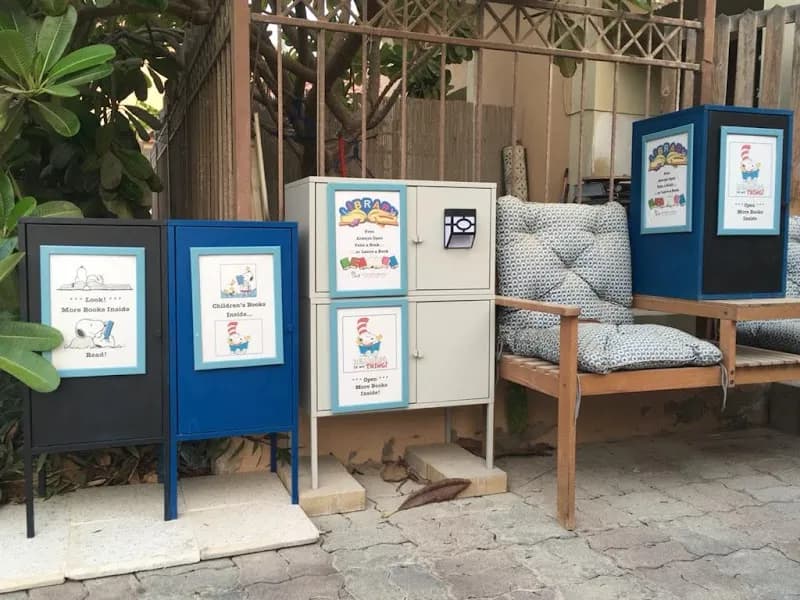 View of Mussafah Public Library in Mussafah, Abu Dhabi