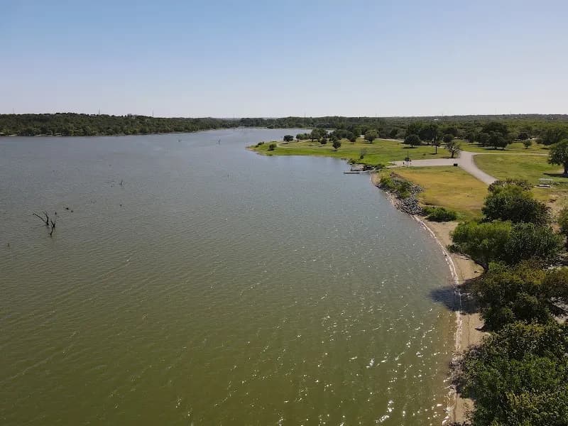 View of Mustang Park in Benbrook, TX