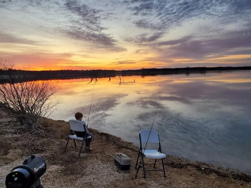 View of Mustang Park in Benbrook, TX