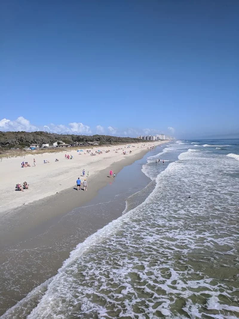 View of Myrtle Beach State Park in Myrtle Beach, SC