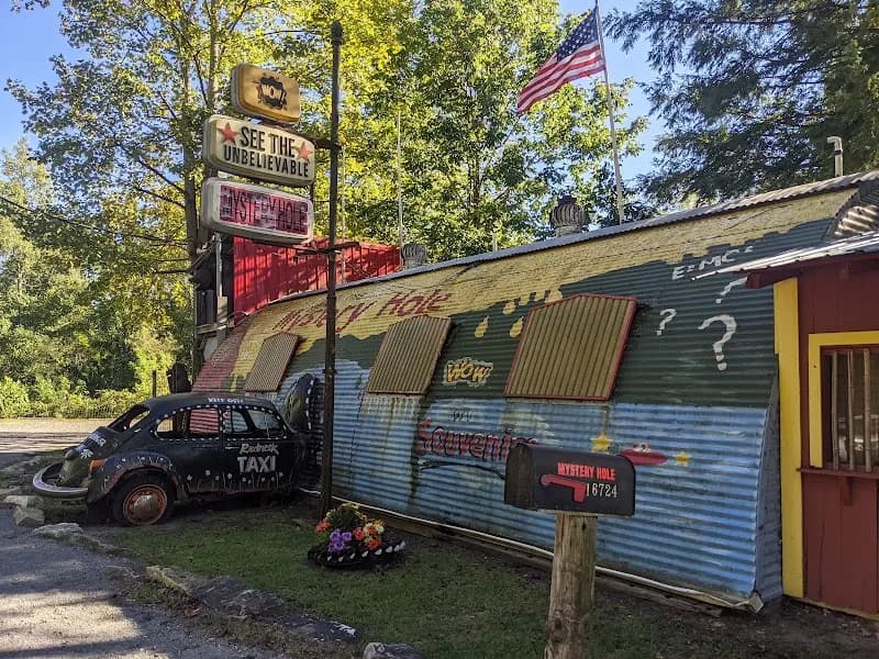 View of Mystery Hole in Fayetteville, WV