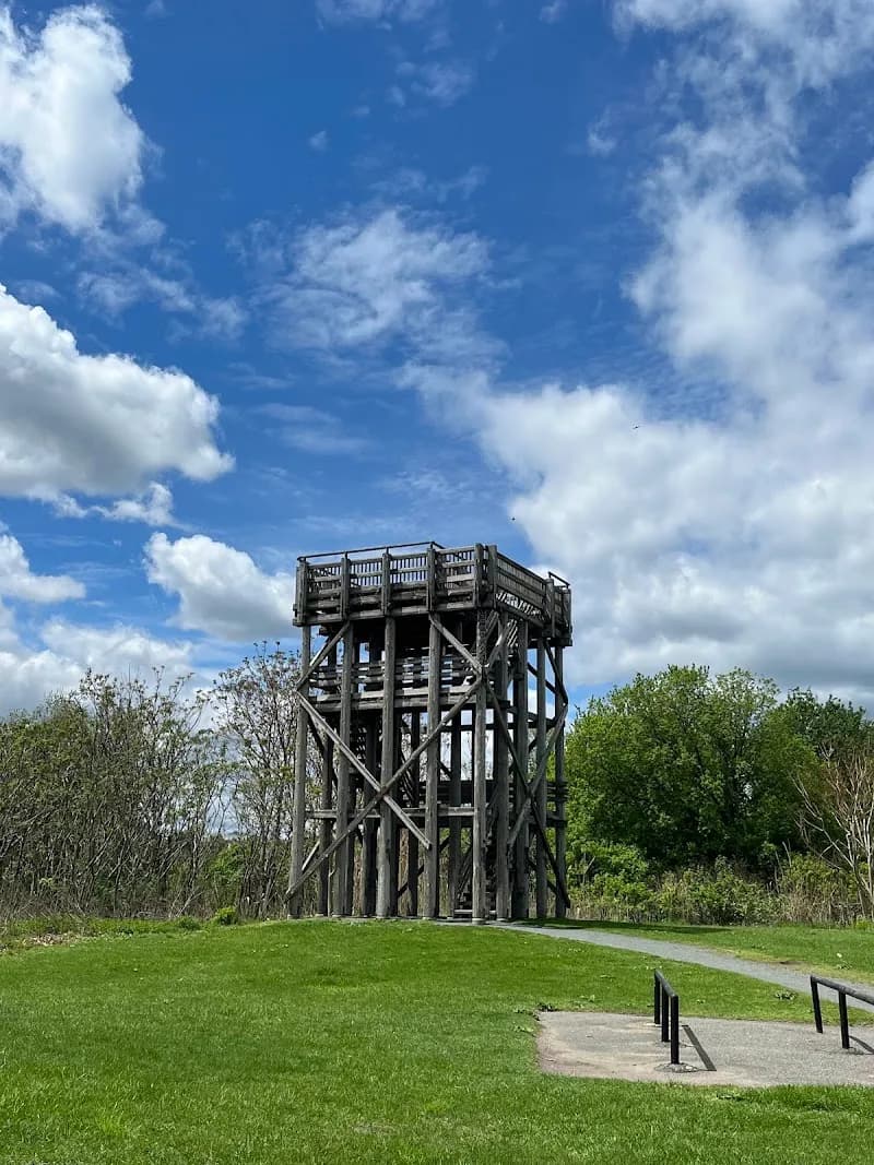 View of Mystic River State Reservation in Medford, MA