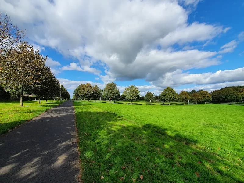 View of Naas Town Park in Naas, D
