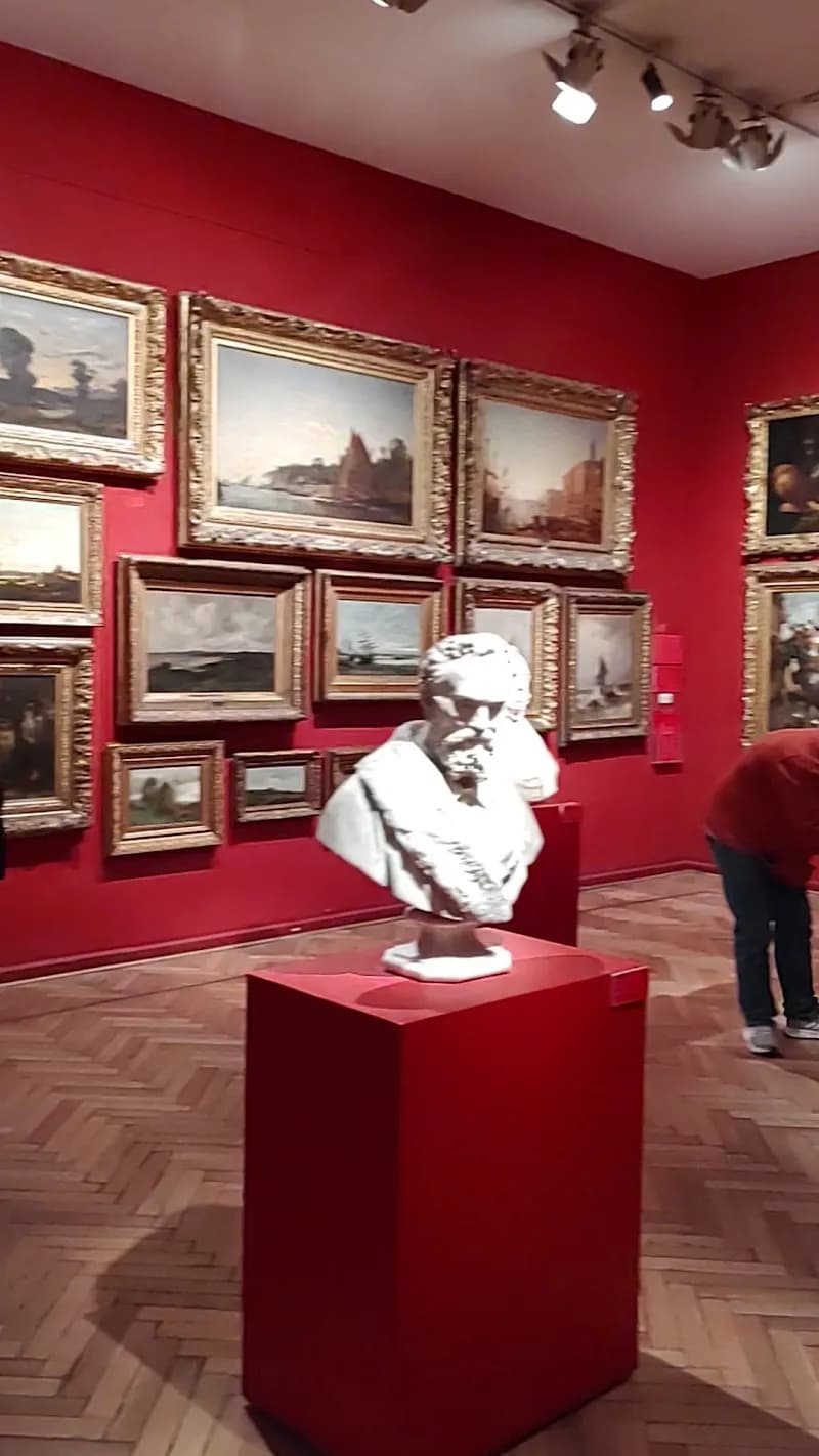 View of Nacional Museum of Fine Arts in Recoleta, BA