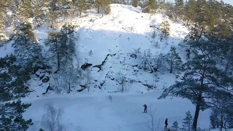 View of Nackareservatet in Nacka, Stockholm