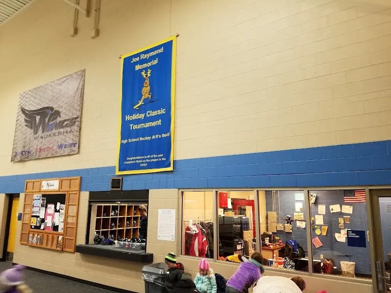 View of Naga-Waukee Ice Arena in Pewaukee, WI