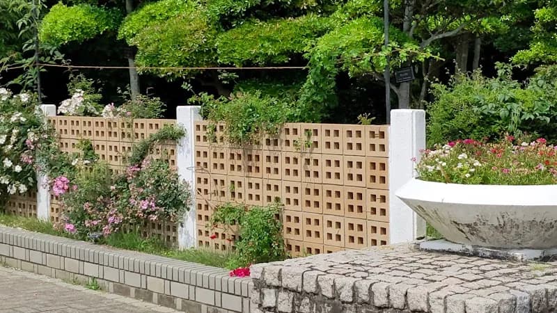 View of Nagai Botanical Garden in Shimamoto, Osaka