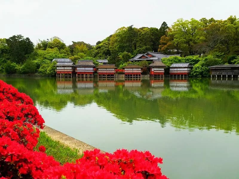 View of Nagaoka Park in Nagaokakyo, KYO