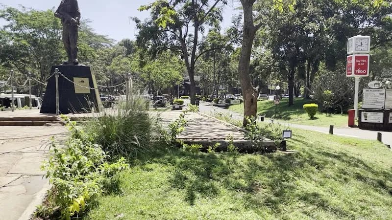 View of Nairobi National Park in Nairobi, NBO