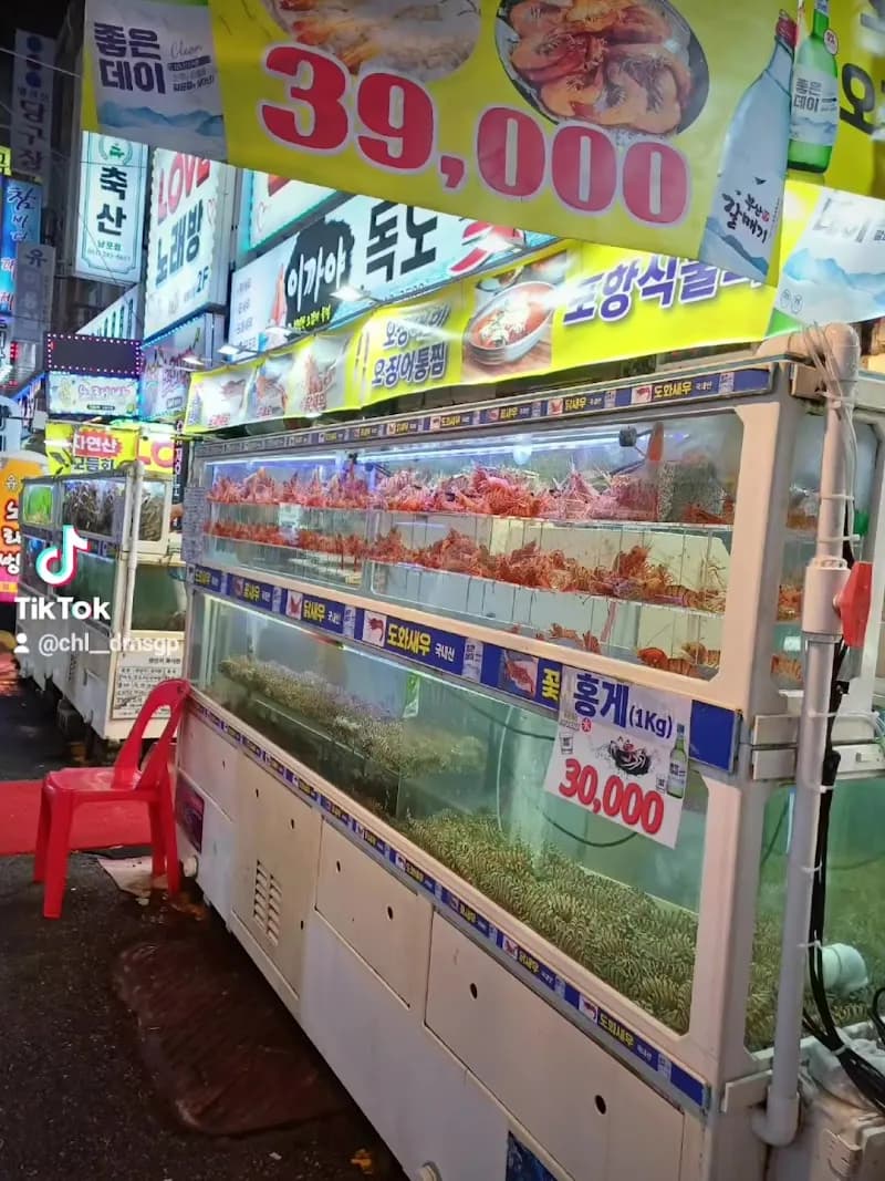 View of Nampo-dong Street in Busan, BSN