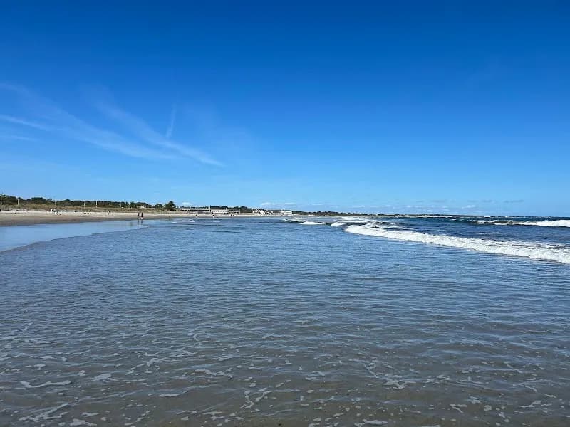 View of Narragansett Town Beach in Providence, RI